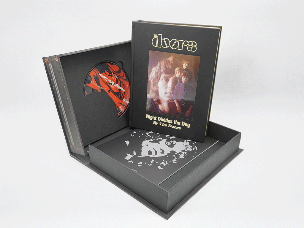 DSC06884 Music book printing for Night Divides the Day: The Doors — limited edition collector set produced by Imago Group for Genesis Publications