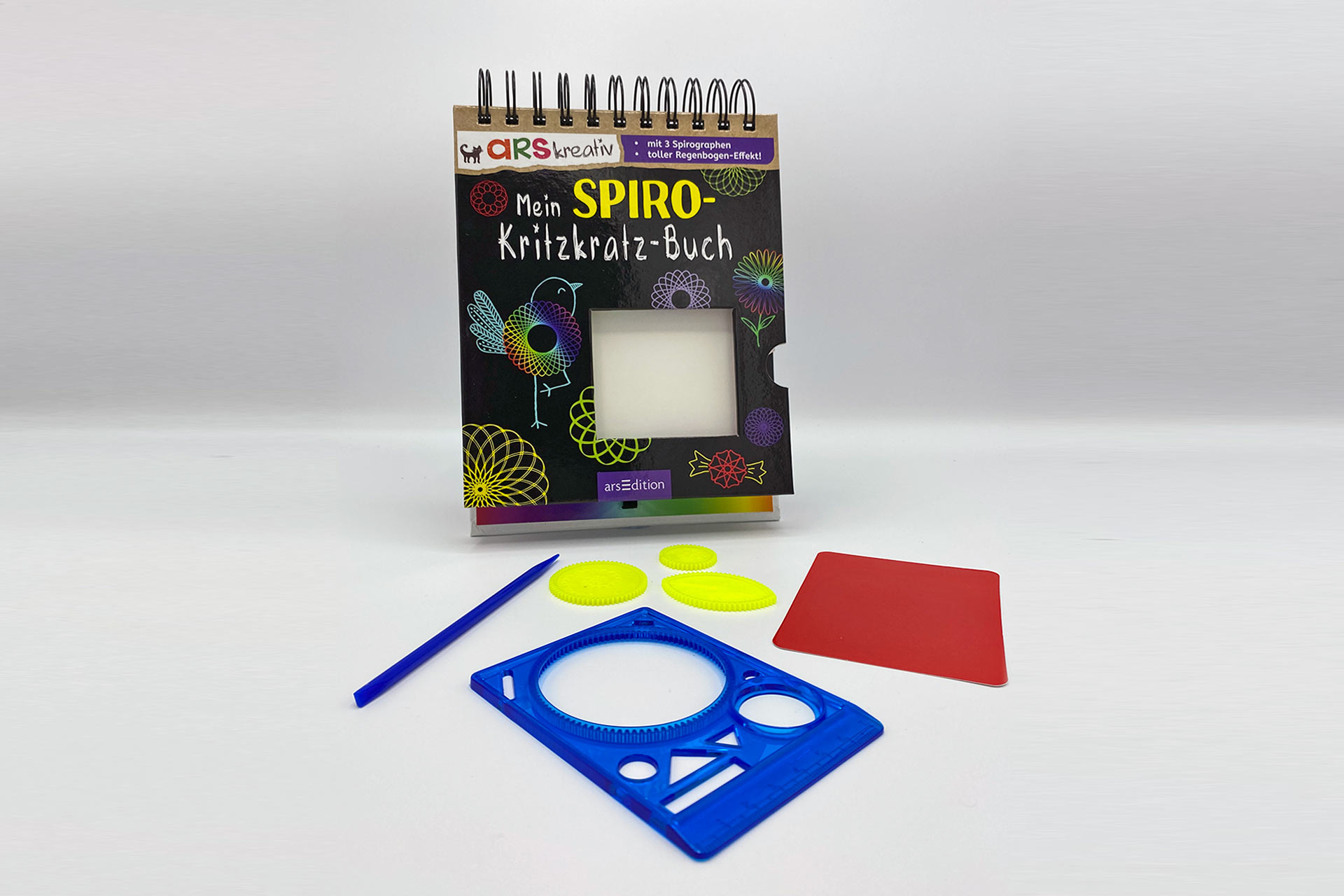 Wire-O Scratch Art Books, Interactive Activity Books, arsEdition