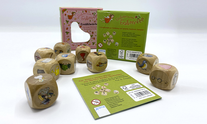 fsc wooden dice product