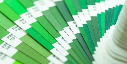 Berdsk,,Russia,-,9,Feb,2022:,Pantone,Color,Guide.,Palette Sustainability Update 2026 green printing
