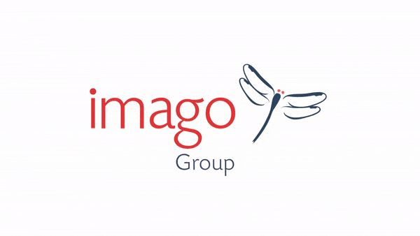 imago group new brand logo transition