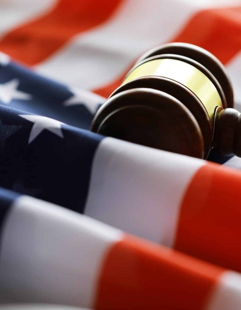 Judge's,Gavel,On,The,Table,In,Focus.,Cropped,View,Of us toy safety